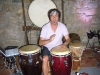 Dozenten und Schlagzeuger bei den Schlagzeug- und Trommelseminaren in der Toskana