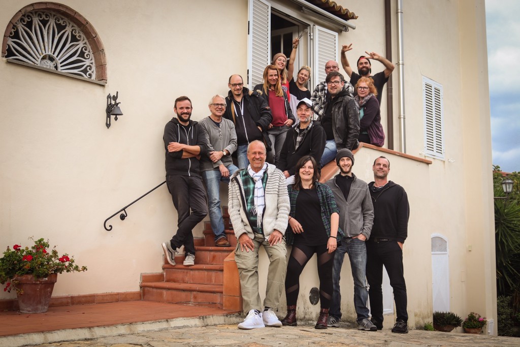 Schlagzeugworkshop in der Toskana - Gruppenfoto